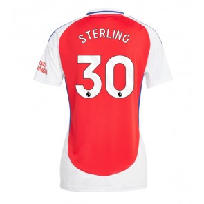 Arsenal Raheem Sterling #30 Hjemmebanetrøje Dame 2024-25 Kort ærmer